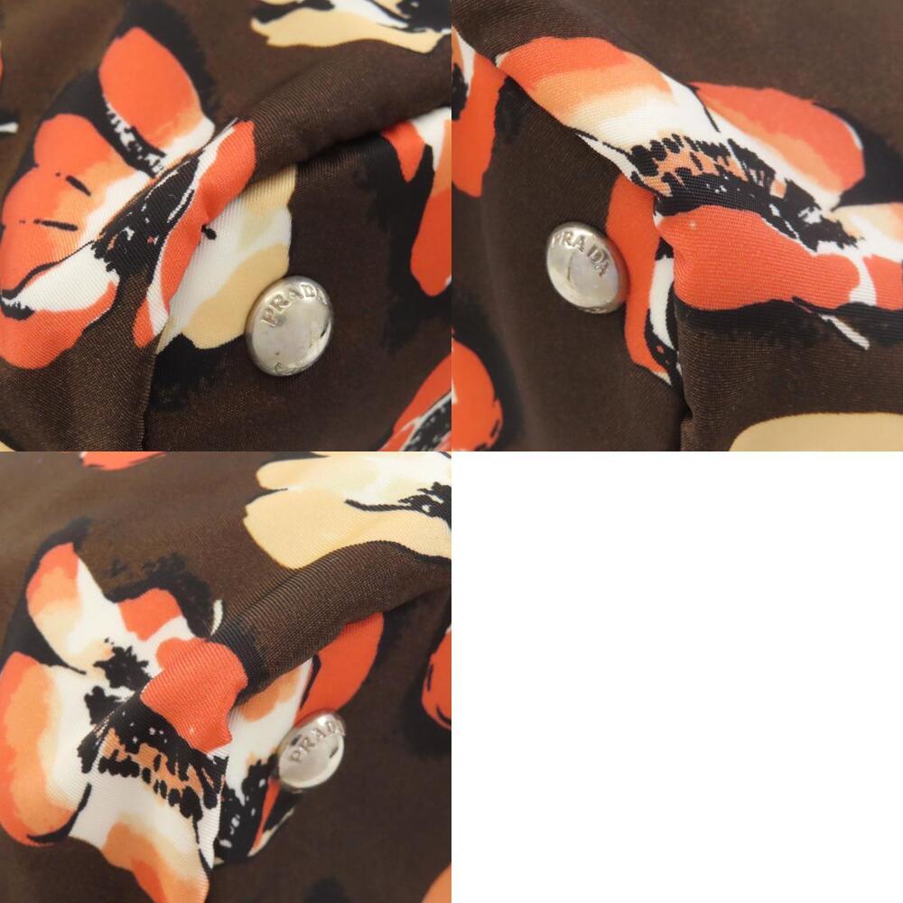 Prada Logo Flower Tote Bag - Picture 10 of 11